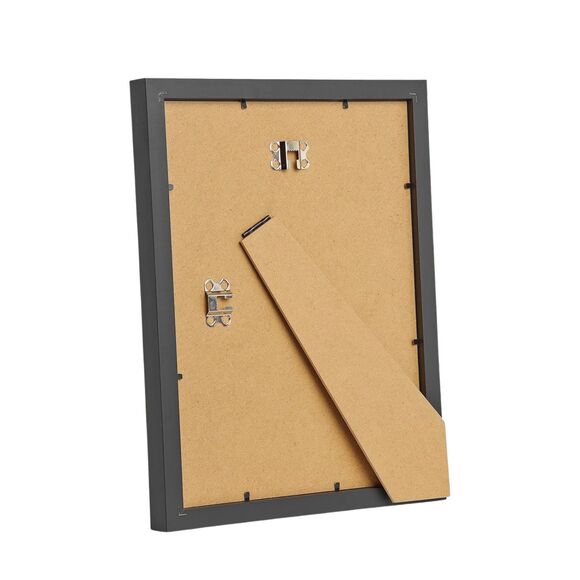 16x24 Black Picture Frame – Beveled Modern Design – Wall Mount Photo or Art Disp - Picture 3 of 10